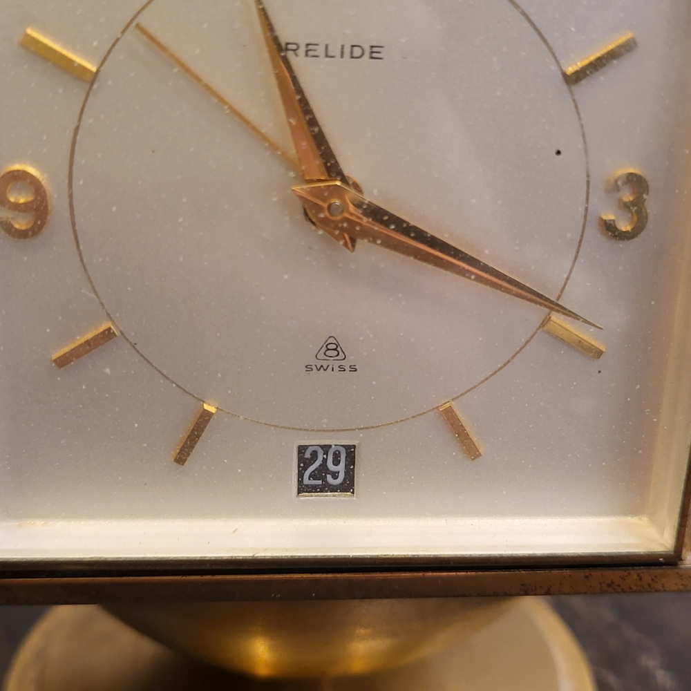 Relide Weather Station Clock 8 Days Imhoff Movement 15 Jewel - Picture 8 of 16